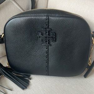 Tory Burch McGraw Leather Camera Bag